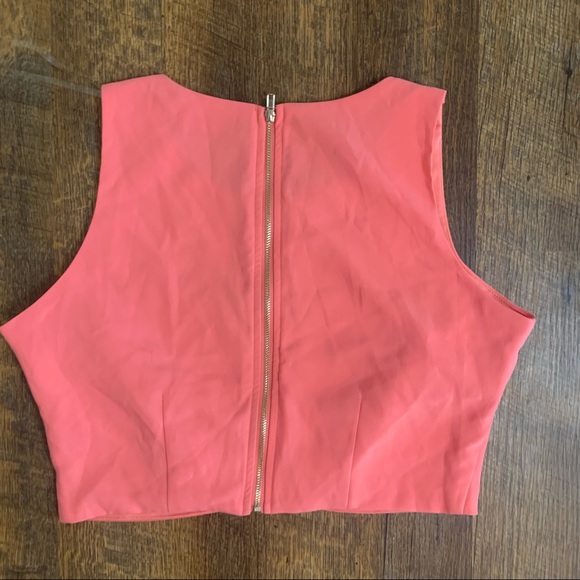 Lulus zip back crop top - Picture 5 of 8